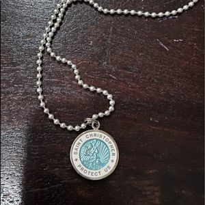 St. Christopher necklace